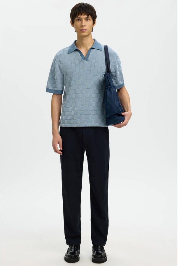 Selected Homme relaxed fit poloshirt van puur katoen model 'MILAS' - Foto 2