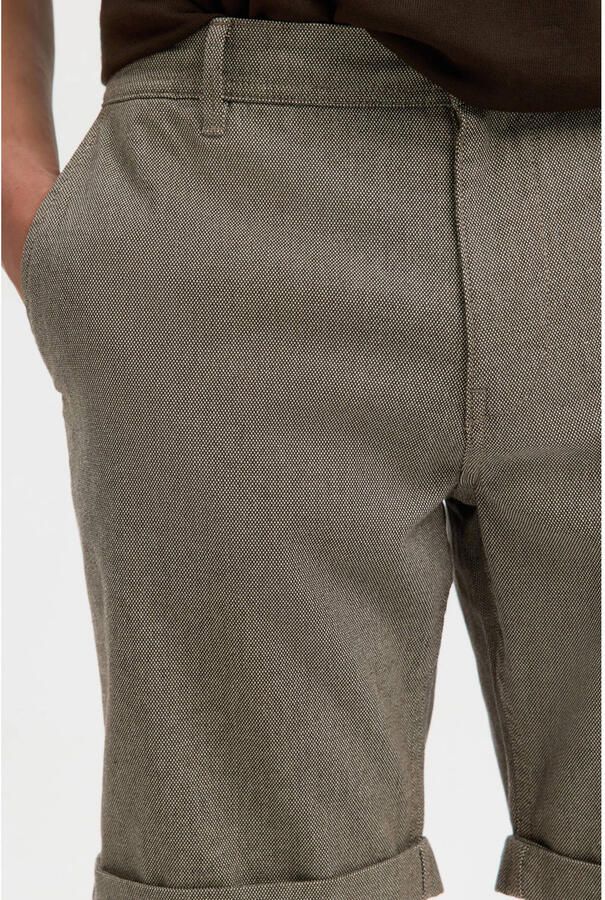 Selected Homme slim fit chinobermuda van katoenmix model 'LUTON' - Foto 2