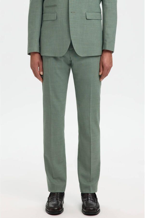 Selected Homme Slim fit pantalon met knoop- en ritssluiting model 'OASIS' - Foto 2