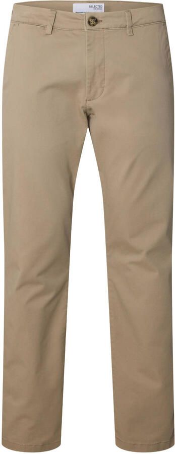 SELECTED MEN Heren Broeken Slh175-slim New Miles Flex Pant Noos Beige - Foto 7