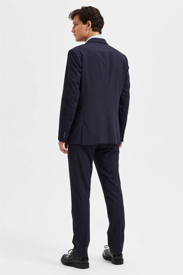 Selected Homme Slim fit colbert met viscose model 'LIAM' - Foto 3