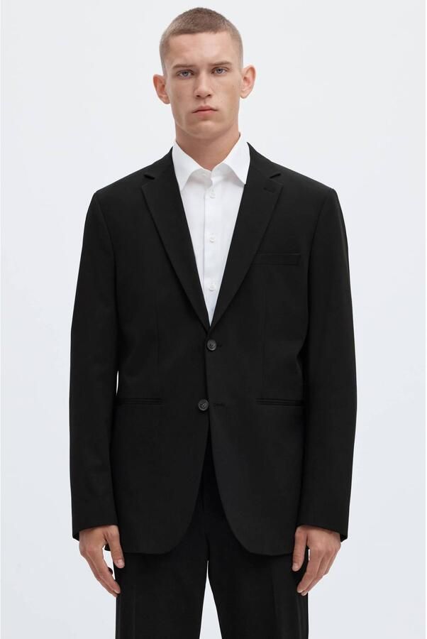 Selected Homme Slim fit 2-knoops colbert met klepzakken