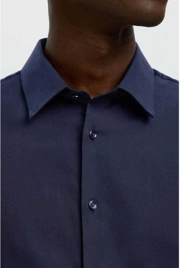 Selected Homme slim fit zakelijk overhemd van katoenmix model 'FILIP' - Foto 2