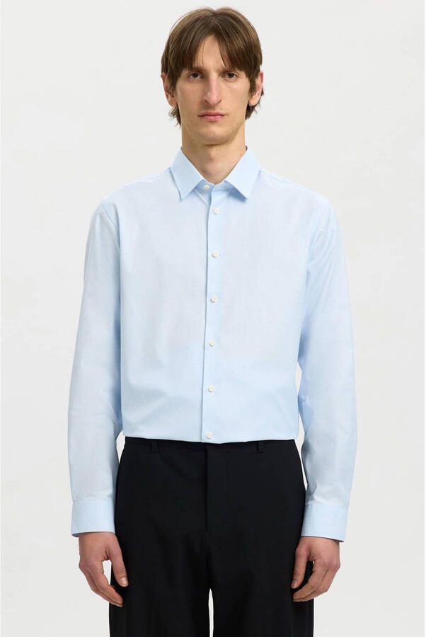 Selected Homme Slim fit zakelijk overhemd van katoen model 'Ethan' - Foto 2