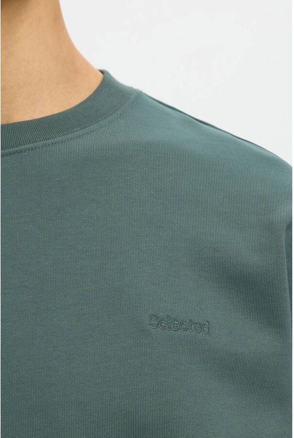 Selected sweater groen - Foto 2