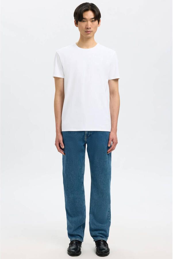 SELECTED HOMME T-shirt SLHROLAND SS O-NECK TEE 3-PACK NOOS - Foto 3
