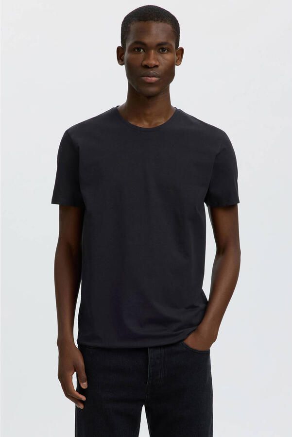 SELECTED HOMME T-shirt SLHROLAND SS O-NECK TEE 3-PACK NOOS - Foto 3