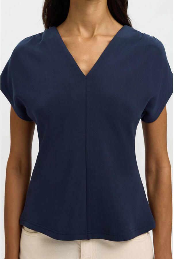 Selected top donkerblauw - Foto 2