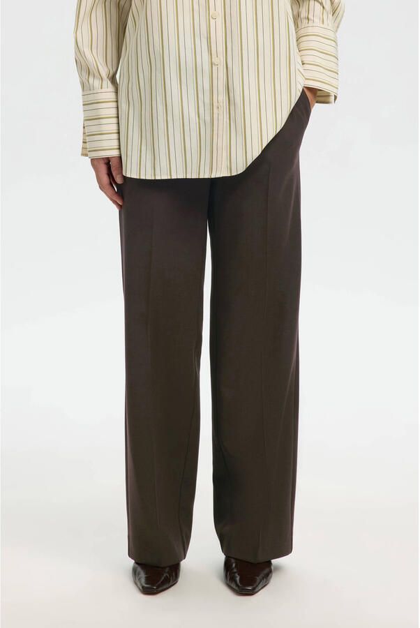 Selected Femme Wijde broek met viscose model 'RITA'