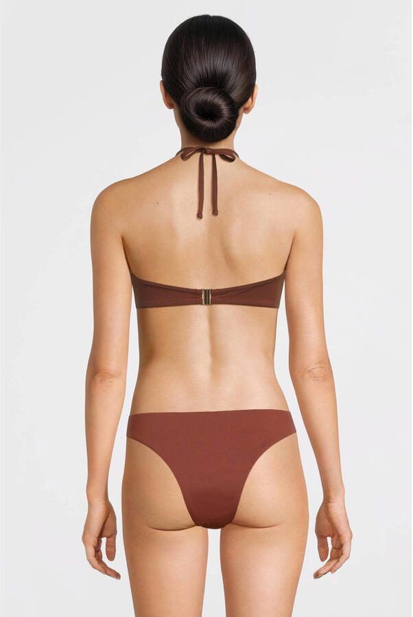 Selected Women brazilian bikinibroekje bruin - Foto 3