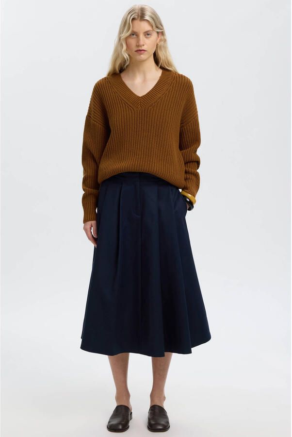 Selected Regular fit pullover van katoenmix model 'SELMA' - Foto 2