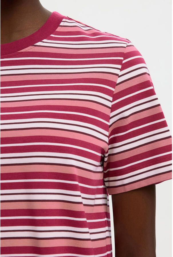 Selected Women gestreepte T-shirt - Foto 2