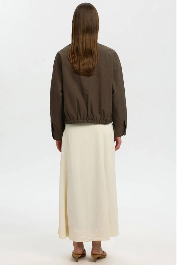 Selected Women jas bruin - Foto 3