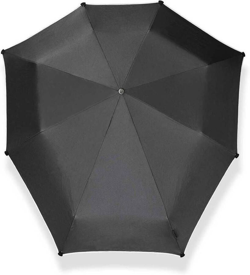 Senz opvouwbare stormparaplu Automatic black reflective - Foto 2