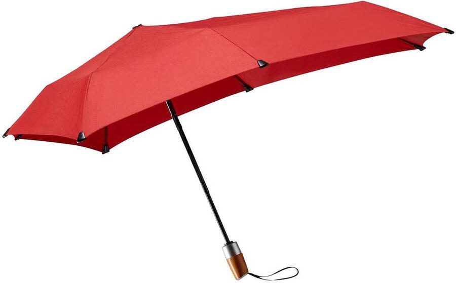 Senz opvouwbare stormparaplu Automatic Deluxe rood