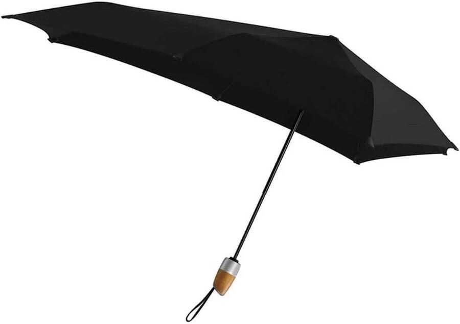 Senz opvouwbare stormparaplu Automatic Deluxe zwart