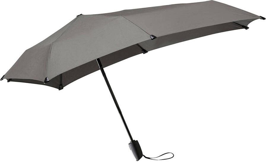 Senz opvouwbare stormparaplu Automatic silk grey