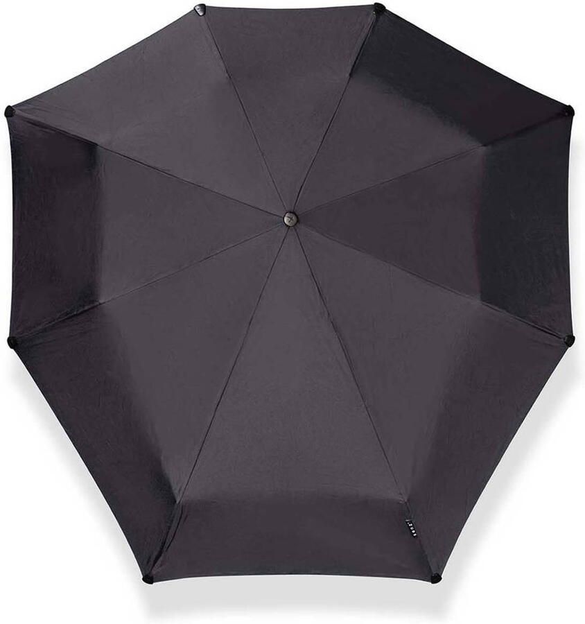 Senz opvouwbare stormparaplu ual pure black - Foto 2