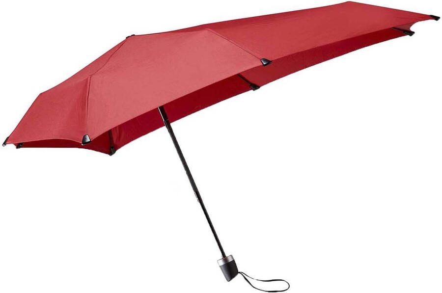 Senz opvouwbare stormparaplu ual passion red