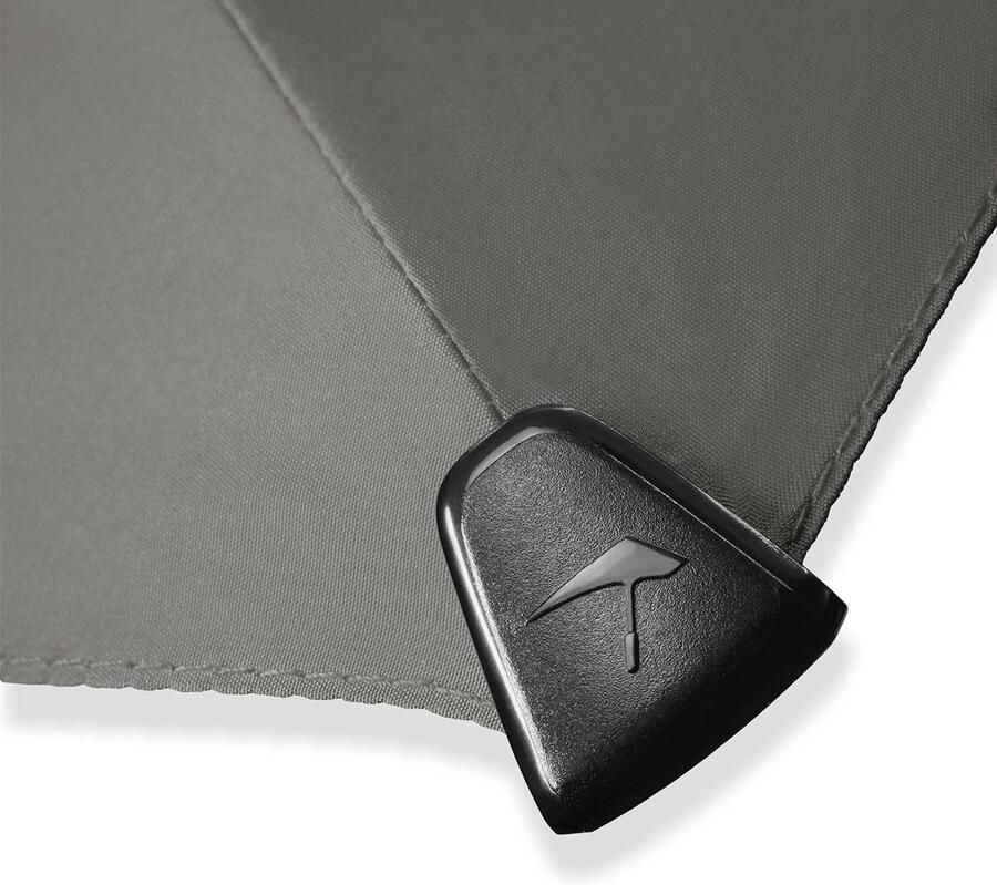 Senz opvouwbare stormparaplu Automatic silk grey - Foto 3