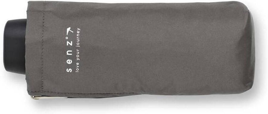 Senz opvouwbare stormparaplu Micro ual silk grey - Foto 3