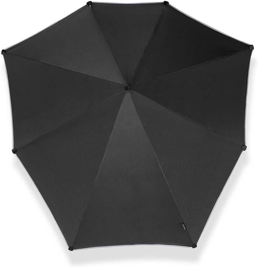 Senz stormparaplu Large Stick black reflective - Foto 2