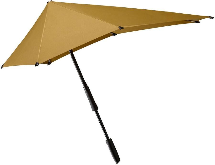 Senz stormparaplu Large Stick goudkleurig