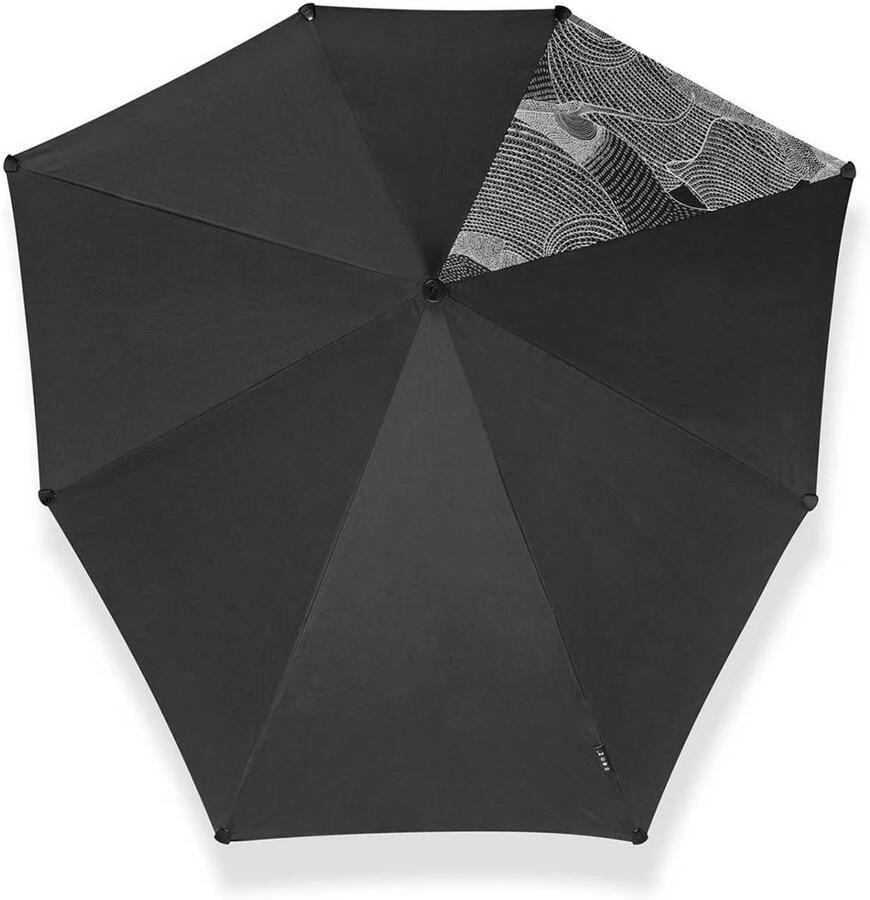 Senz stormparaplu Large Stick guz black - Foto 2