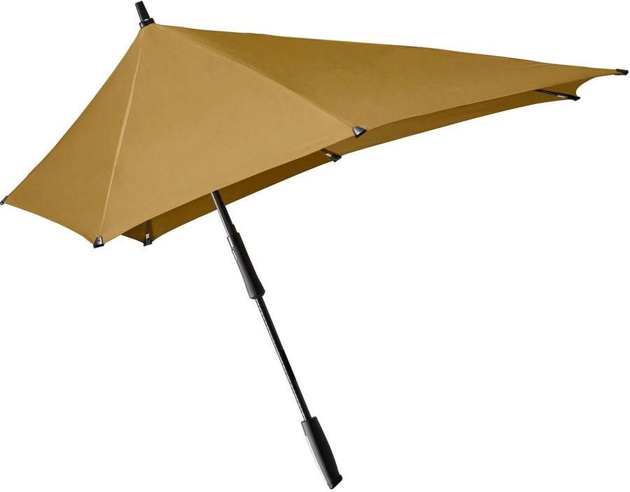 Senz stormparaplu XXL Stick goudkleurig