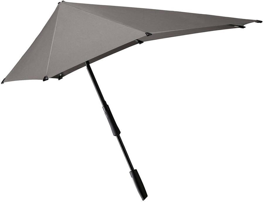 Senz stormparaplu Large Stick grijs