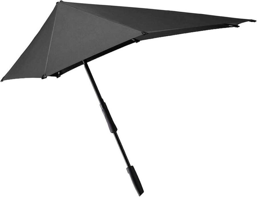Senz stormparaplu Large Stick pure black