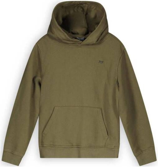 SEVENONESEVEN hoodie kakigroen Sweater 110 116 | Sweater van
