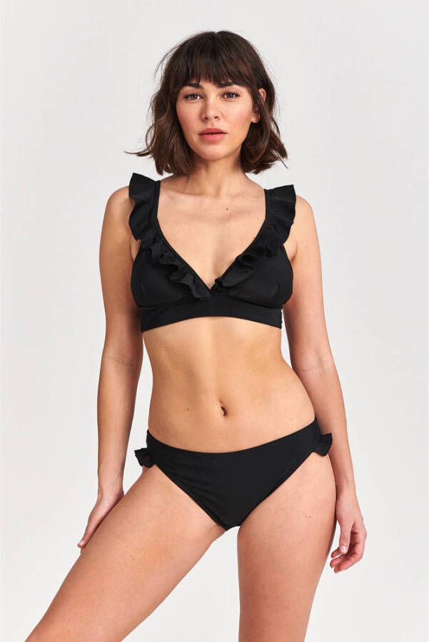 Shiwi bikini Bobby met ruches zwart