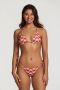 Shiwi reversible triangel bikini Liz roze bruin oranje - Thumbnail 1