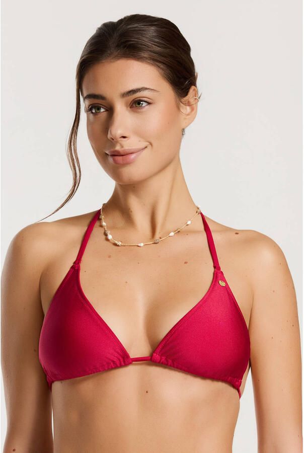 Shiwi The Sunshine Brand voorgevormde triangel bikini set Liz rood - Foto 2