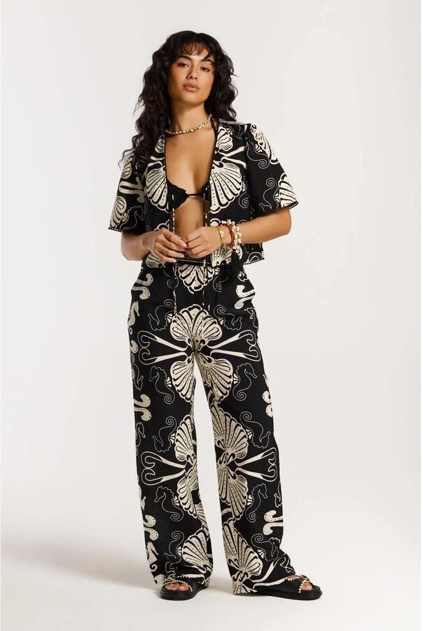 Shiwi The Sunshine Brand voorgevormde triangel bikini set Lynn zwart - Foto 2