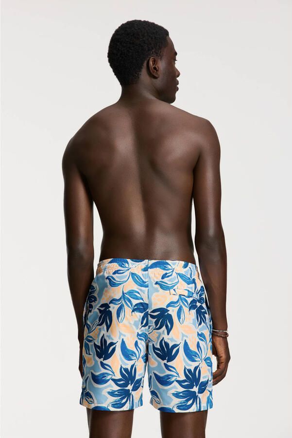 SHIWI Heren Zwembroeken Men Mike Swim Shorts 7 Inch Floral Leafs Multi - Foto 6