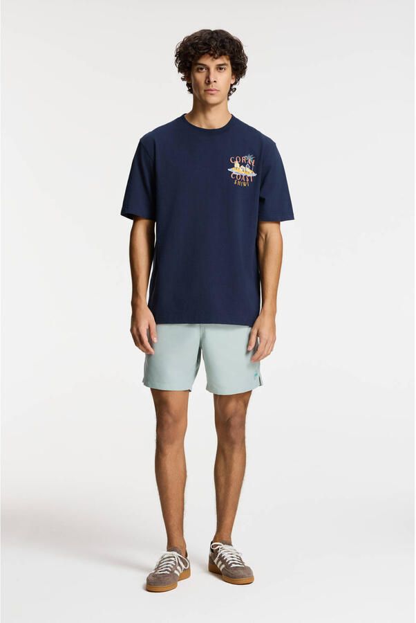 SHIWI Heren Zwembroeken Men Mike Swim Shorts 7 Inch Solid Groen - Foto 5