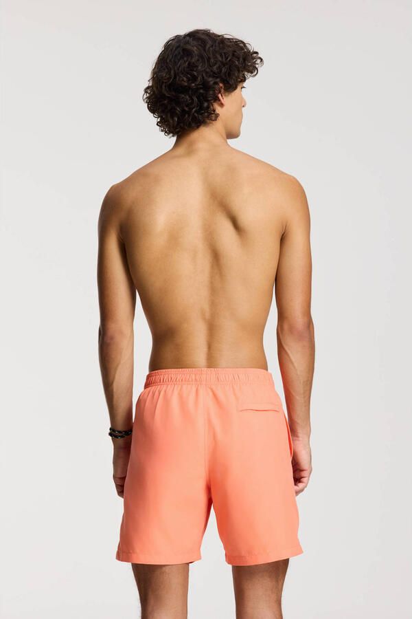 SHIWI Heren Zwembroeken Men Mike Swim Shorts 7 Inch Solid Oranje - Foto 5