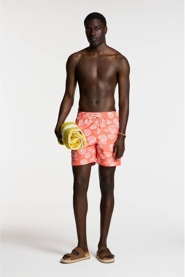 Shiwi zwemshort Mike oranje wit