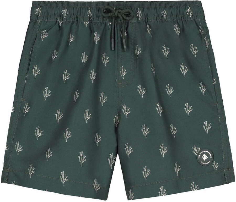 SHIWI Jongens Zwemkleding Milo Swimshort Donkergroen - Foto 3