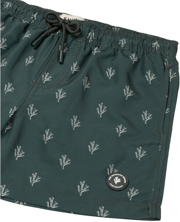 SHIWI Jongens Zwemkleding Milo Swimshort Donkergroen - Foto 4