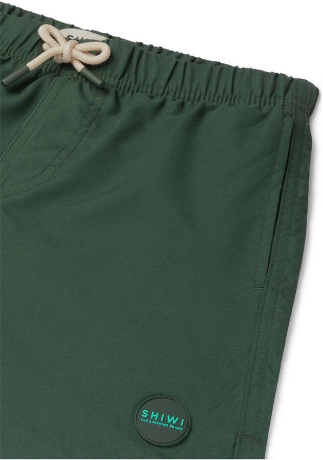 SHIWI Jongens Zwemkleding Milo Swimshorts Donkergroen - Foto 4