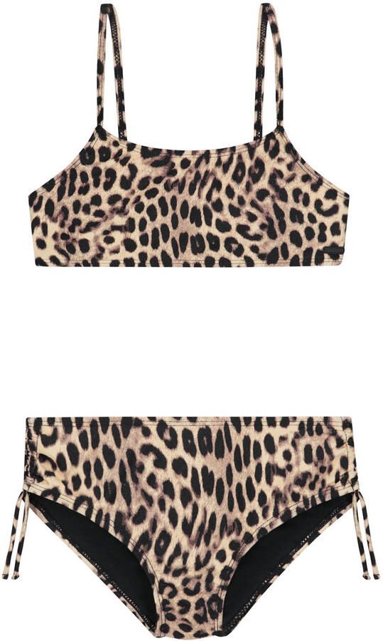 Shiwi The Sunshine Brand crop bikini Liv beige zwart