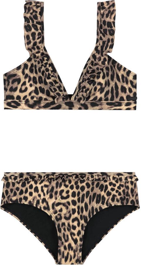 Shiwi The Sunshine Brand triangel bikini Bella beige zwart - Foto 4