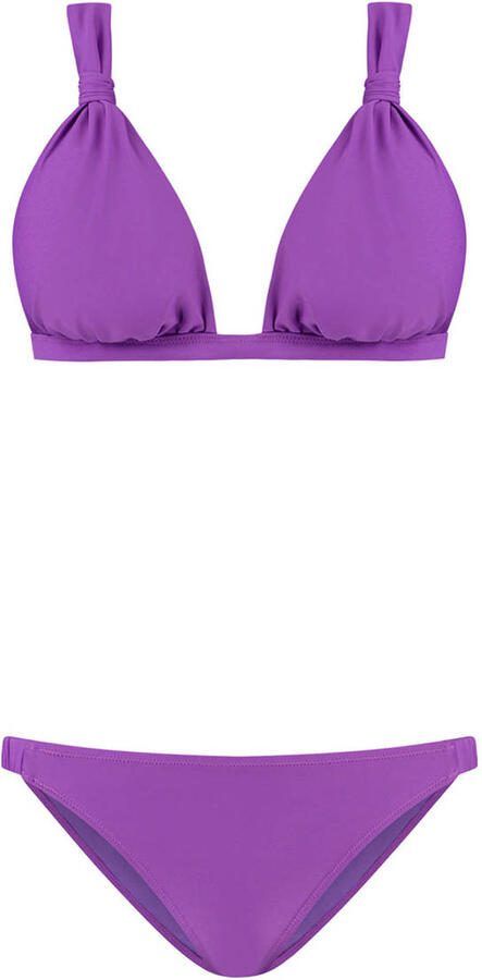 Shiwi The Sunshine Brand voorgevormde triangel bikini set Kiki paars