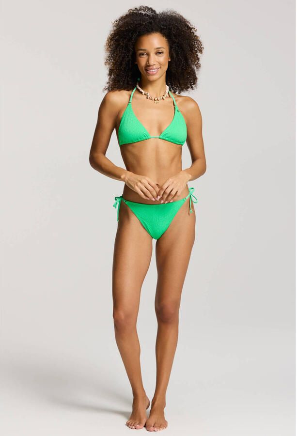Shiwi The Sunshine Brand voorgevormde triangel bikini set Liz lichtgroen