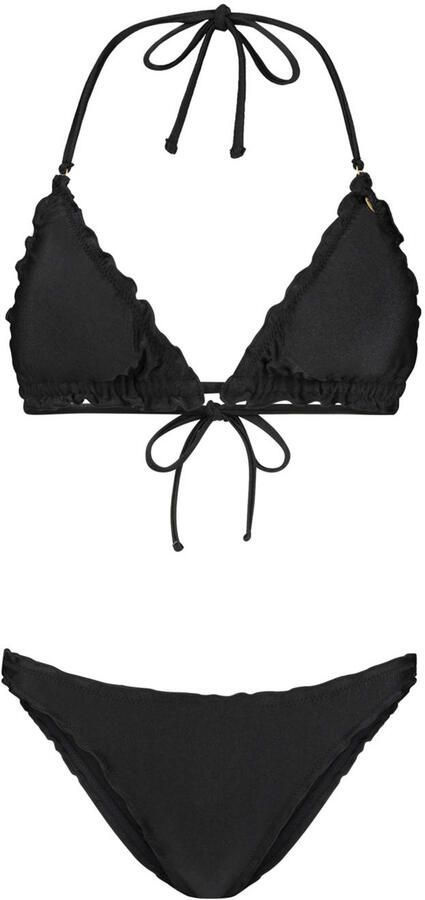 Shiwi The Sunshine Brand voorgevormde triangel bikini set Lynn zwart - Foto 3