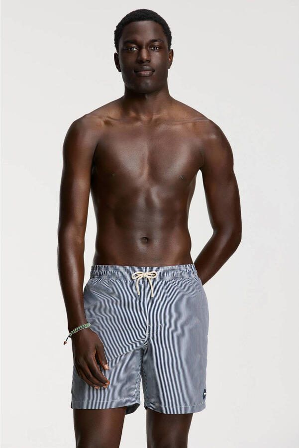 Shiwi The Sunshine Brand zwemshort Mike blauw wit - Foto 2