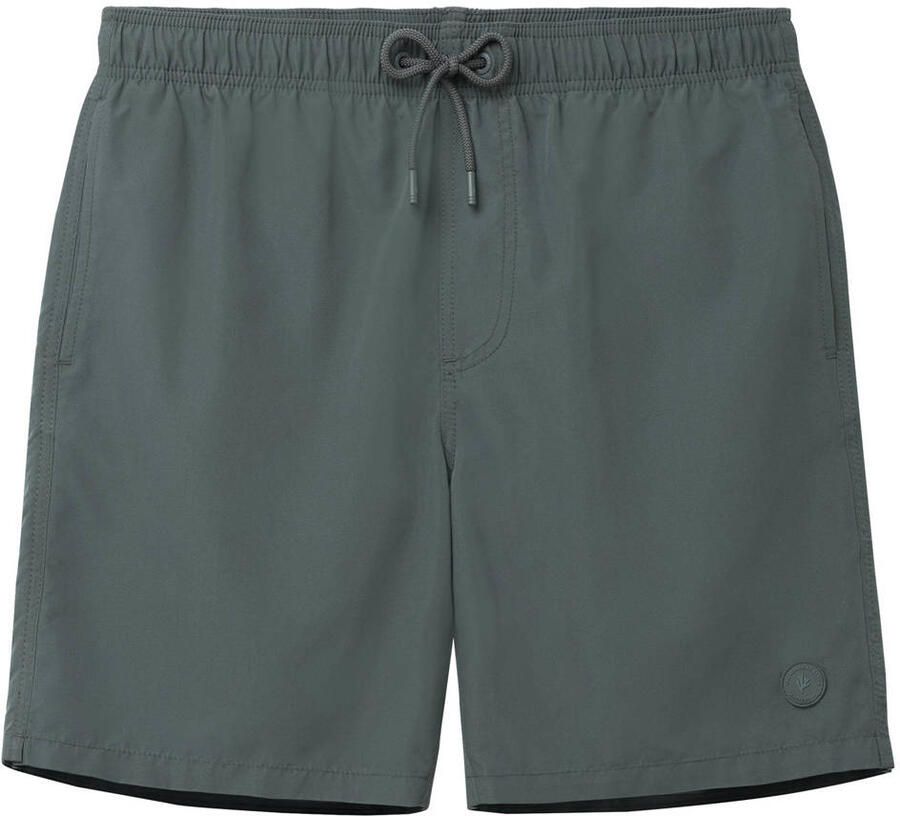 SHIWI Heren Zwembroeken Men Mike Swim Shorts 7 Inch Solid Donkergroen - Foto 6